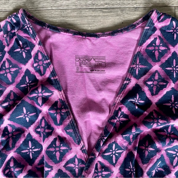 Patagonia Women’s Printed Organic Cotton Knit Summer Dress - Picture 2 of 5